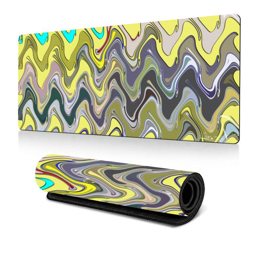 Large Abstract Mouse Pad Gamer Office Computer Desk Mat, Size: 300x600x2mm(Abstract Fluid 29) - Mouse Pads by buy2fix | Online Shopping UK | buy2fix