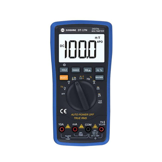 SUNSHINE DT-17N Auto Range Digital Multimeter LCD Display Tester Pen High Precision Measurement Of Capacitance Voltage Current - Digital Multimeter by SUNSHINE | Online Shopping UK | buy2fix