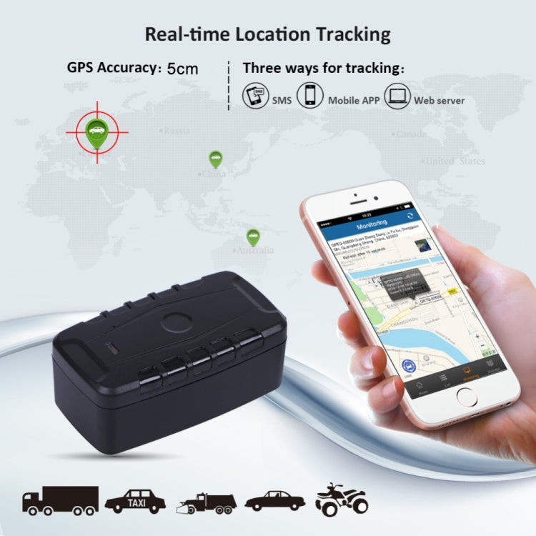 LK209B Tracking System 4G GPS Tracker for Motorcycle Electric Bike Vehicle, For Eurasia - Car Tracker by buy2fix | Online Shopping UK | buy2fix