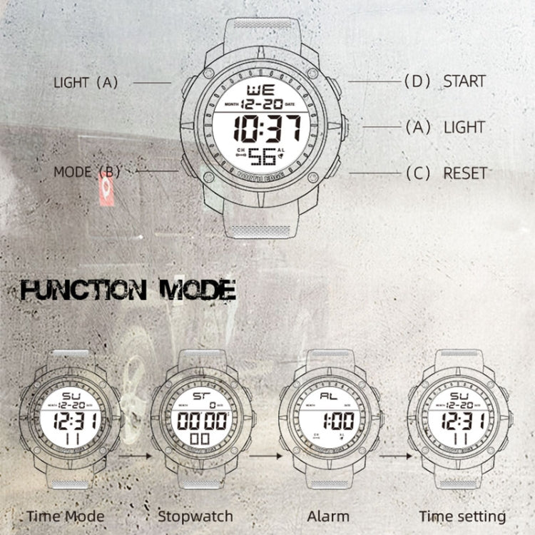 TANK North Edge Men Fashion Professional Military Army Outdoor Sport Waterproof Running Swimming Smart Digital Watch(Black) - Sport Watches by NORTH EDGE | Online Shopping UK | buy2fix