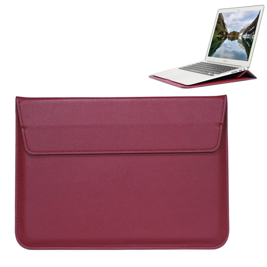 Universal Envelope Style PU Leather Case with Holder for Ultrathin Notebook Tablet PC 15.4 inch, Size: 39x28x1.5cm - 15 inch by buy2fix | Online Shopping UK | buy2fix