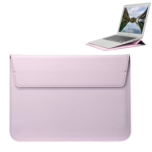 Universal Envelope Style PU Leather Case with Holder for Ultrathin Notebook Tablet PC 11.6 inch, Size: 32.5x21.5x1cm(Pink) - 10 - 11 inch by buy2fix | Online Shopping UK | buy2fix