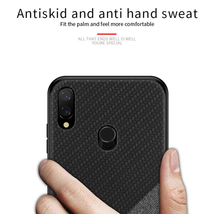 PINWUYO Honors Series Shockproof PC + TPU Protective Case for Xiaomi Redmi 7 (Black) - Xiaomi Cases by PINWUYO | Online Shopping UK | buy2fix