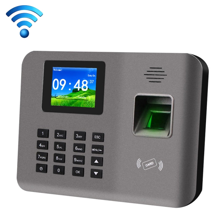 Realand AL325D Fingerprint Time Attendance with 2.4 inch Color Screen & ID Card Function & WiFi & Battery - Security by Realand | Online Shopping UK | buy2fix