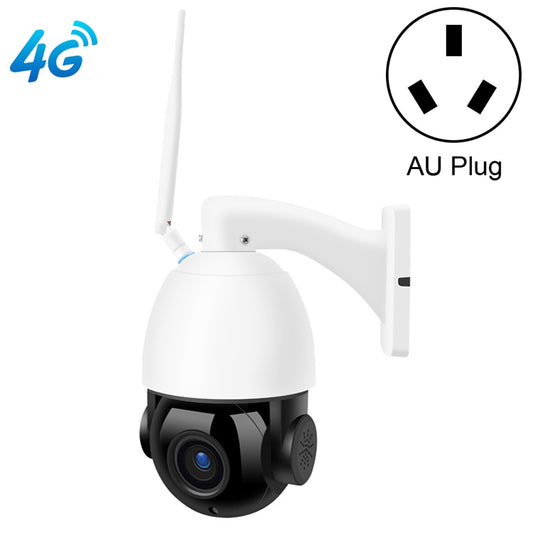 QX5 4G (EU Version) 2.0 Million Pixels 1080P HD 20X Zoom Dome Smart Camera, Support Infrared Night Vision / Motion Detection / Voice Intercom / TF Card, AU Plug - Security by buy2fix | Online Shopping UK | buy2fix