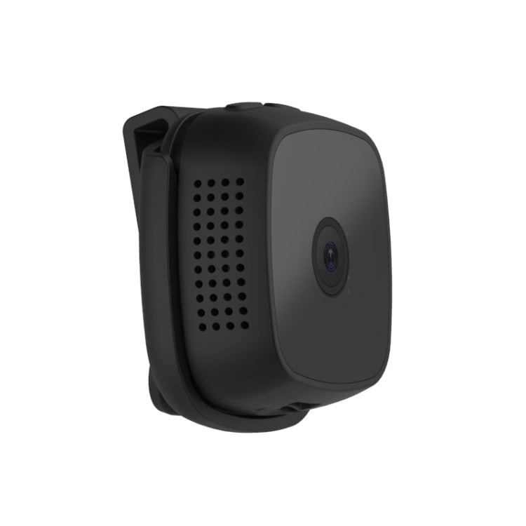 CAMSOY C9 HD 1280 x 720P 70 Degree Wide Angle Wireless WiFi Wearable Intelligent Surveillance Camera, Support Infrared Right Vision & Motion Detection Alarm & Loop Recording & Timed Capture(Black) - Security by CAMSOY | Online Shopping UK | buy2fix