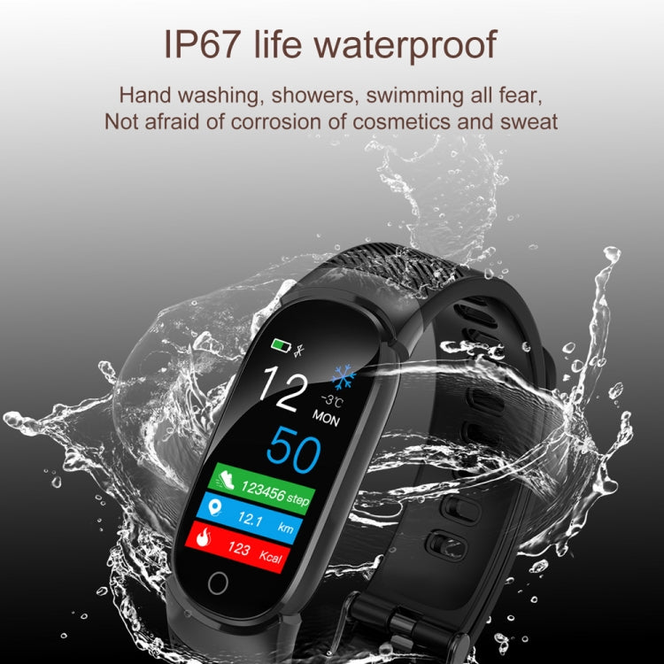 QW16 0.96 inches LCD Color Screen Smart Bracelet IP67 Waterproof, Support Call Reminder /Heart Rate Monitoring /Sleep Monitoring /Sedentary Reminder /Blood Pressure Monitoring (Blue) - Smart Wear by buy2fix | Online Shopping UK | buy2fix