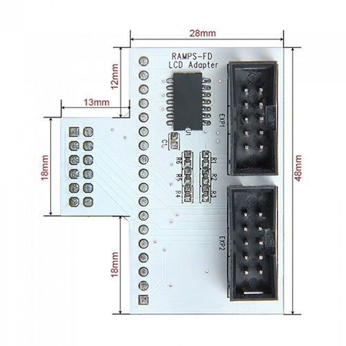 3D Printer LCD Panel Adapter for RAMPS-FD - Consumer Electronics by buy2fix | Online Shopping UK | buy2fix