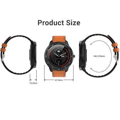 Z06 Fashion Smart Sports Watch, 1.3 inch Full Touch Screen, 5 Dials Change, IP67 Waterproof, Support Heart Rate / Blood Pressure Monitoring / Sleep Monitoring / Sedentary Reminder (Black Grey) - Smart Wear by buy2fix | Online Shopping UK | buy2fix