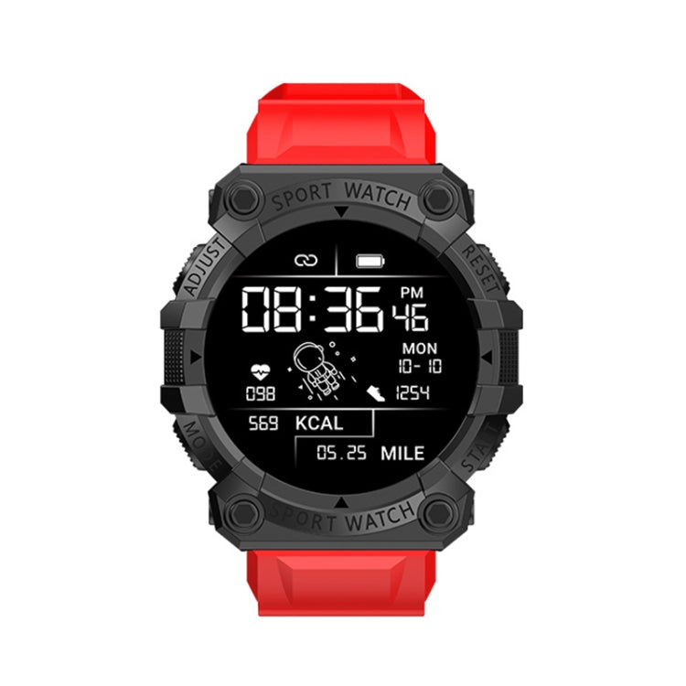 FD68S 1.44 inch Color Roud Screen Sport Smart Watch, Support Heart Rate / Multi-Sports Mode(Red) - Smart Wear by buy2fix | Online Shopping UK | buy2fix