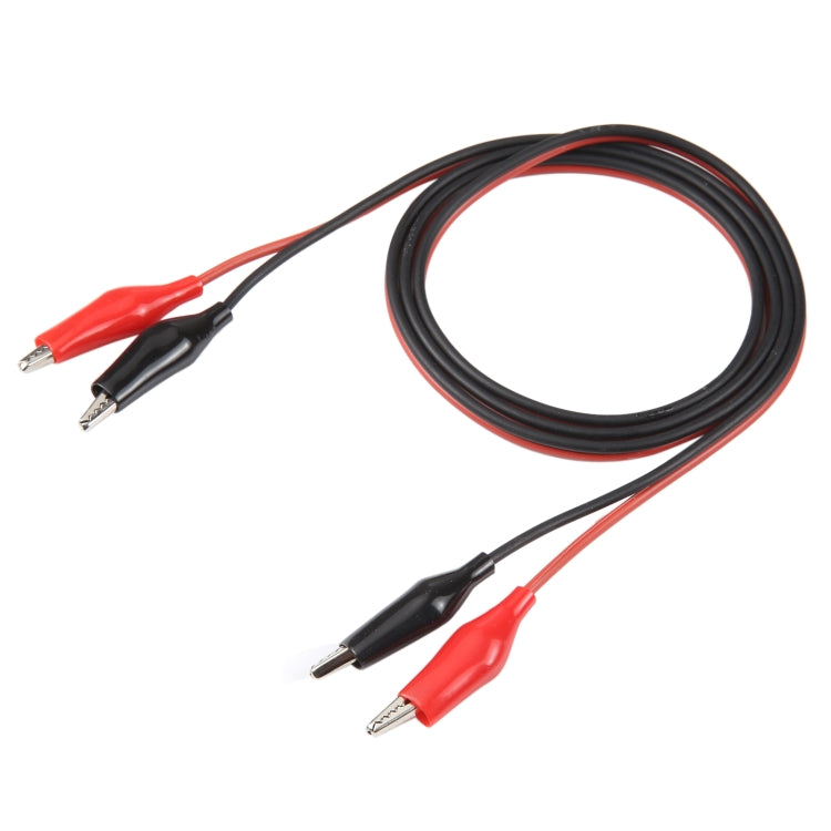 Dual Alligator Clip Test Lead Probe Cable, Length: 1m - Others by buy2fix | Online Shopping UK | buy2fix