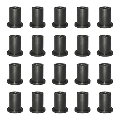 20 in 1 M4 Universal Motorcycle Windshield Brass Nuts - In Car by buy2fix | Online Shopping UK | buy2fix