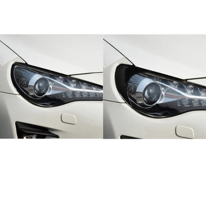 Pair Car Front Lamp Eyebrow Soft Decorative Sticker for Toyota GT86 2013-2020 - In Car by buy2fix | Online Shopping UK | buy2fix