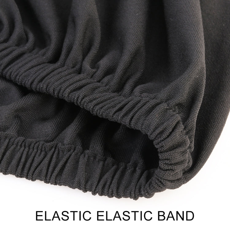 Anti-Dust Anti-UV Heat-insulating Elastic Force Cotton Car Cover for Sedan Car, Size: L, 4.9m~5.25m (Black) - PE Material by buy2fix | Online Shopping UK | buy2fix