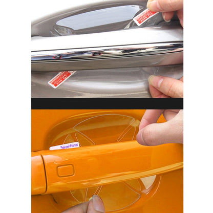 4 PCS Car Auto OPVC Door Bowl Handle Anti-scratch Protective Film for BMW - Auto Film by buy2fix | Online Shopping UK | buy2fix