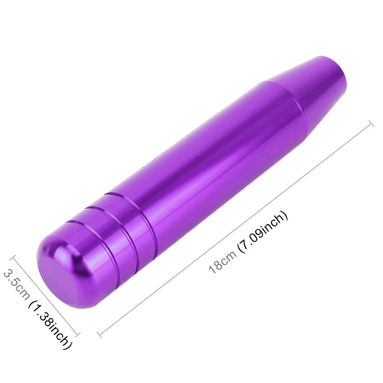 Universal Long Strip Shape Car Gear Shift Knob Modified Shifter Lever Knob, Length: 18cm(Purple) - Shift Knob by buy2fix | Online Shopping UK | buy2fix