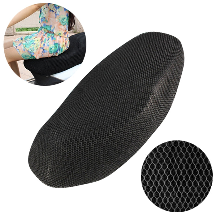 Motorcycle Breathable Sunscreen Double Layer 3D Honeycomb Small Hole Polyester Cushion Mesh, Size: XL, Length: 90cm; Width: 52cm - Seat Covers by buy2fix | Online Shopping UK | buy2fix