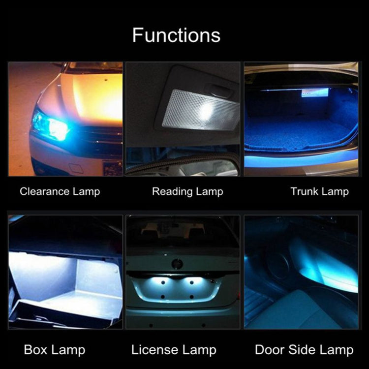 2 PCS 31mm DC12V 1.7W 6000K 135LM 2LEDs SMD-3030 Car Reading Lamp, with Decoder - Dome Lights by buy2fix | Online Shopping UK | buy2fix