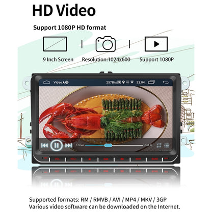 9093 HD 9 inch Car Android 8.1 Radio Receiver MP5 Player for Volkswagen, Support FM & Bluetooth & TF Card & GPS & WiFi with Decoding - Car MP3 & MP4 & MP5 by buy2fix | Online Shopping UK | buy2fix