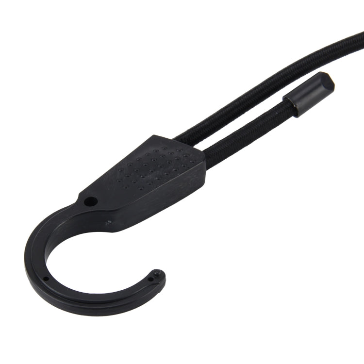 Reusable Car Fastening Rope Car Adjustable Elastic Rope Trunk Storage Hooks Strap Fastening Vehicle Fastening Rope, Length: 1.2m(Black) - Auto Fastener & Clips by buy2fix | Online Shopping UK | buy2fix