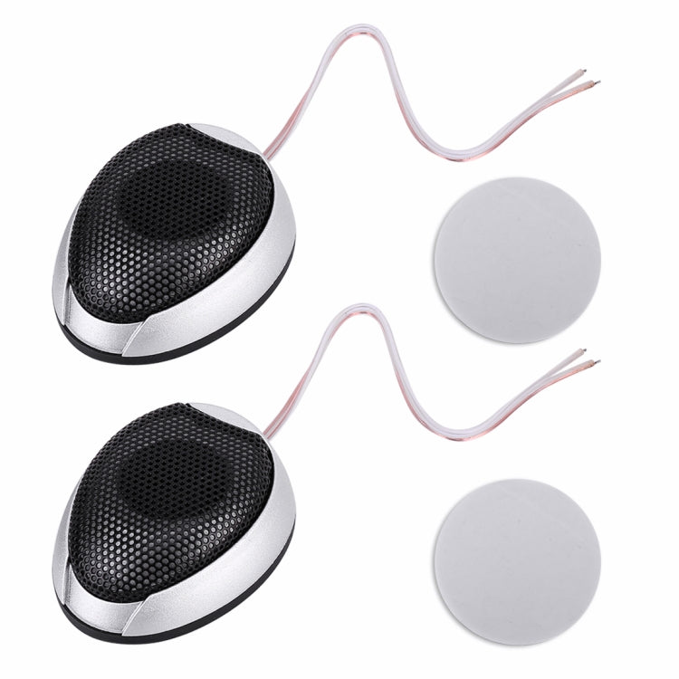 2 PCS CQS-106 1000W 98dB Car Dome Tweeter Audio Loudspeaker Treble Speaker - Car Amplifiers by buy2fix | Online Shopping UK | buy2fix