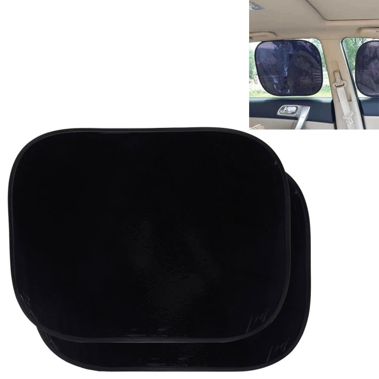 2 PCS Car Auto Sun Shades Side Window Sunshade Cover, Size: 45cm x 37cm - Sound & Heat Insulation Cotton by buy2fix | Online Shopping UK | buy2fix