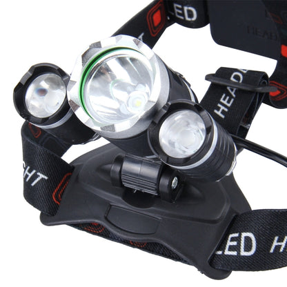 LED Headlamp High Power Bright Headlight , 3 CREE T6 with Charger, NO Including Batteries - Headlamp by buy2fix | Online Shopping UK | buy2fix