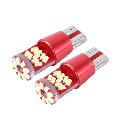 2 PCS T10 5W 27 SMD-3014 LEDs Car Clearance Light Lamp, DC 12V(White Light) - Clearance Lights by buy2fix | Online Shopping UK | buy2fix