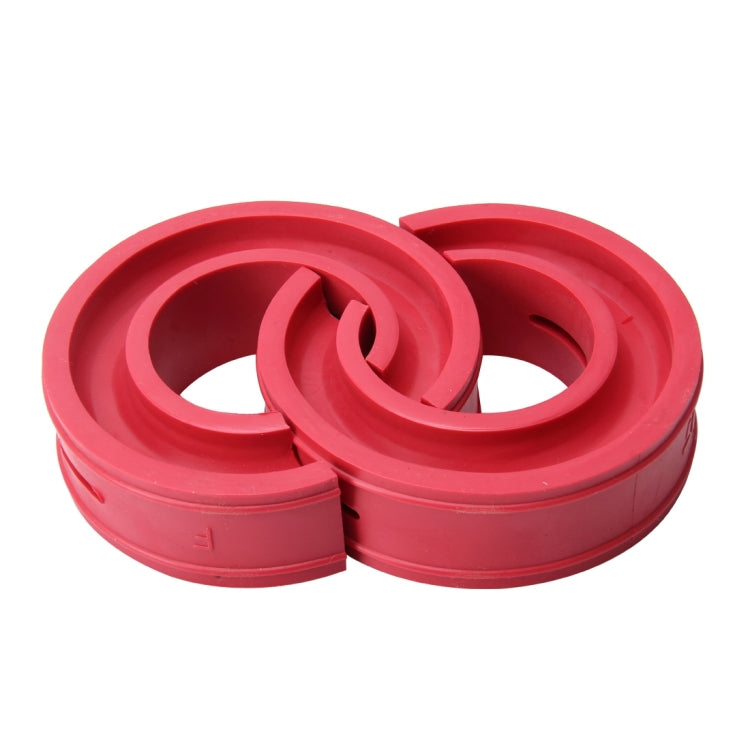 2 PCS Car Auto B+ Type Shock Absorber Spring Bumper Power Cushion Buffer, Spring Spacing: 38mm, Colloid Height: 72mm(Red) - In Car by buy2fix | Online Shopping UK | buy2fix