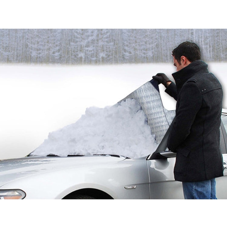 Car Auto Aluminum Film Sunshine Frost Snow Protect Windshield Cover, Size:147×100cm - Aluminum Film PEVA by buy2fix | Online Shopping UK | buy2fix