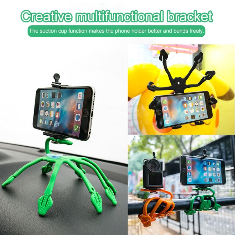 JS-G01 Car Multipurpose Bracket Octopus Mount Holder Cell Phone Holder (Green) - Car Holders by buy2fix | Online Shopping UK | buy2fix