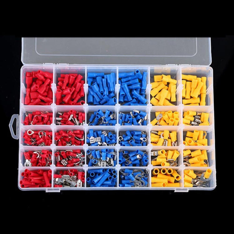 480 PCS Cold Press Electrical Insulated Terminals Crimp Connectors Assortment Kit - In Car by buy2fix | Online Shopping UK | buy2fix