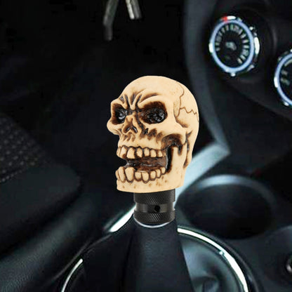 Universal Car Skull Shape Shifter Manual Automatic Gear Shift Knob -  by buy2fix | Online Shopping UK | buy2fix