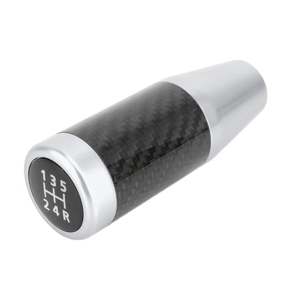 Universal Car Carbon Fiber Pattern Gear Head Gear Shift Knob (Silver) -  by buy2fix | Online Shopping UK | buy2fix