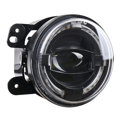 2 PCS 4 inch Car LED Angel Eyes Spotlight Modified Fog Lights for Jeep Wrangler / Dodge / Chrysler PT Cruiser - In Car by buy2fix | Online Shopping UK | buy2fix