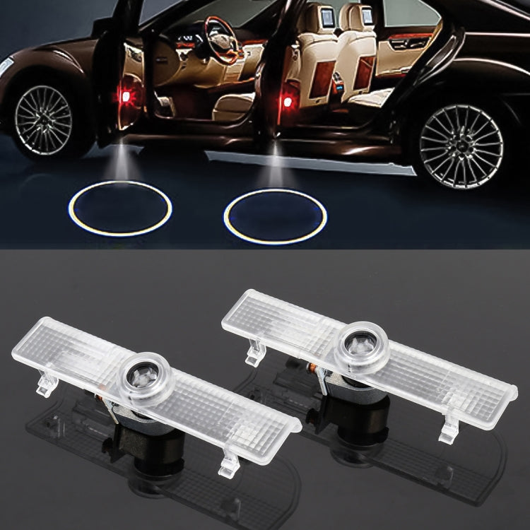 2 PCS DC12V 2W Car Door Logo Light Brand Shadow Lights Courtesy Lamp for Infiniti JX30 2013- / QX60 2014- -  by buy2fix | Online Shopping UK | buy2fix