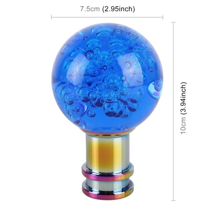 Universal Car Ball Shape Gear Head Gear Shift Knob (Blue) -  by buy2fix | Online Shopping UK | buy2fix