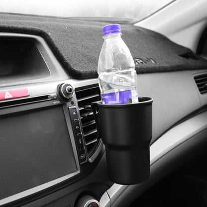 Multifunctional Car Water Cup Holder Hanging Storage Box Mobile Phone Holder Air Outlet Trash Can (Black) -  by buy2fix | Online Shopping UK | buy2fix