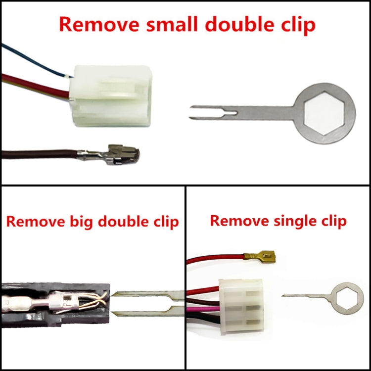 41 in 1 Car Plug Circuit Board Wire Harness Terminal Extraction Pick Connector Crimp Pin Back Needle Remove Tool - In Car by buy2fix | Online Shopping UK | buy2fix