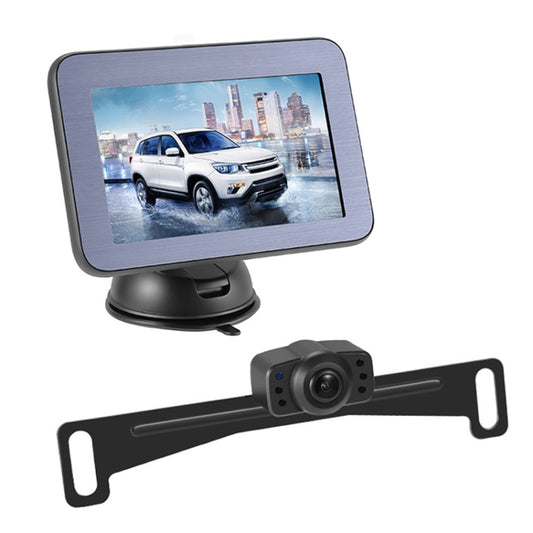 PZ510-W 5 inch Car Wireless Reversing Video Style 1 - In Car by buy2fix | Online Shopping UK | buy2fix