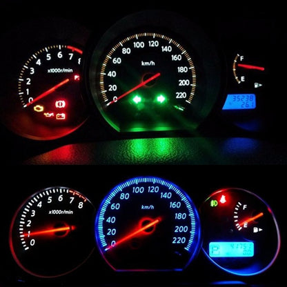 10 in 1 Car T5 0.2W DC12V Instrument Panel LED Decorative Light(Pink Light) - In Car by buy2fix | Online Shopping UK | buy2fix