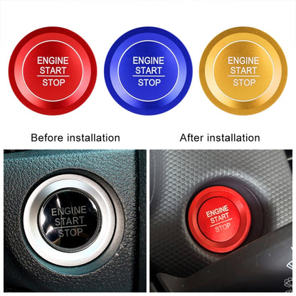 Car Engine Start Key Push Button Ring Trim Sticker for Honda(Gold) - In Car by buy2fix | Online Shopping UK | buy2fix