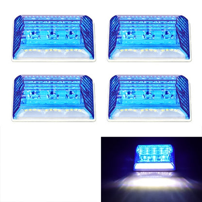 4 PCS ZS-6001 DC24V Car / Truck Side Marker Indicator Lights Bulb Lamp (Blue Light) - In Car by buy2fix | Online Shopping UK | buy2fix