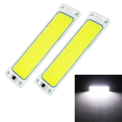 2 PCS ZS-3346 DC24V High Bright 105 COB Lamp Beads Car Dome Light Cabin Light Bar - In Car by buy2fix | Online Shopping UK | buy2fix