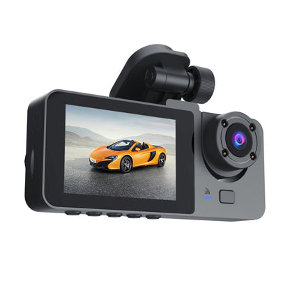 A2 Triple Lens Car Dash Camera Driving Recorder (Black) -  by buy2fix | Online Shopping UK | buy2fix