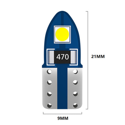 20pcs T10 3030-2SMD Car White Light LED Clearance Light Lamp - In Car by buy2fix | Online Shopping UK | buy2fix