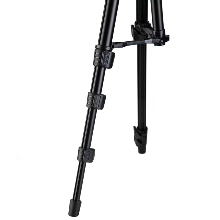 Fotopro DIGI-3400 Adjustable 390mm-1190mm 2kg Burden 1/4 inch Screw Three-dimensional Head Aluminium Alloy Tripod Holder Stand Mount with Carry Bag for Card Machine & DSLR & DV Digital Camera - Camera Accessories by Fotopro | Online Shopping UK | buy2fix