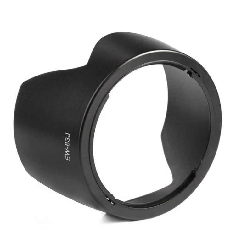 EW-83J Lens Hood Shade for Canon EF-S 17-55mm f/2.8 IS USM Lens (Black) - Camera Accessories by buy2fix | Online Shopping UK | buy2fix