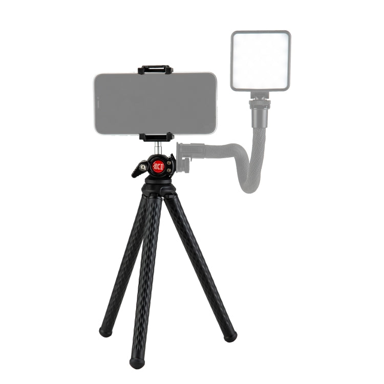 Fotopro RM-88+ Octopus Flexible Mini Desktop Tripod Mount with Phone Clamp (Black) - Camera Accessories by Fotopro | Online Shopping UK | buy2fix