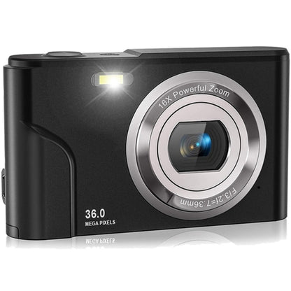 DC311 2.4 inch 36MP 16X Zoom 2.7K Full HD Digital Camera Children Card Camera, US Plug(Black) - Consumer Electronics by buy2fix | Online Shopping UK | buy2fix